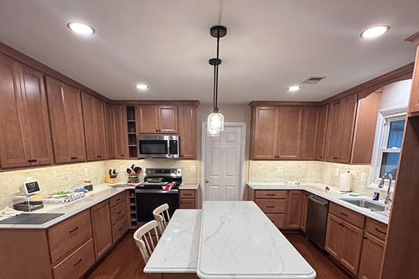 Kitchen Lighting Installation